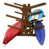 BEST SELLER: 8 Place Double Sided Poly Kayak Rack - Image 2