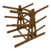 BEST SELLER: 8 Place Double Sided Poly Kayak Rack - Image 10