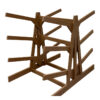 BEST SELLER: 8 Place Double Sided Poly Kayak Rack - Image 8