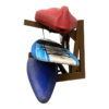 BEST SELLER: 3 Place Single Sided Poly Kayak Rack - Image 3